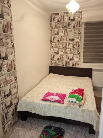 Двухместный номер с 2 отдельными кроватями, вид на сад в Гостевом доме Guest House on Frunze